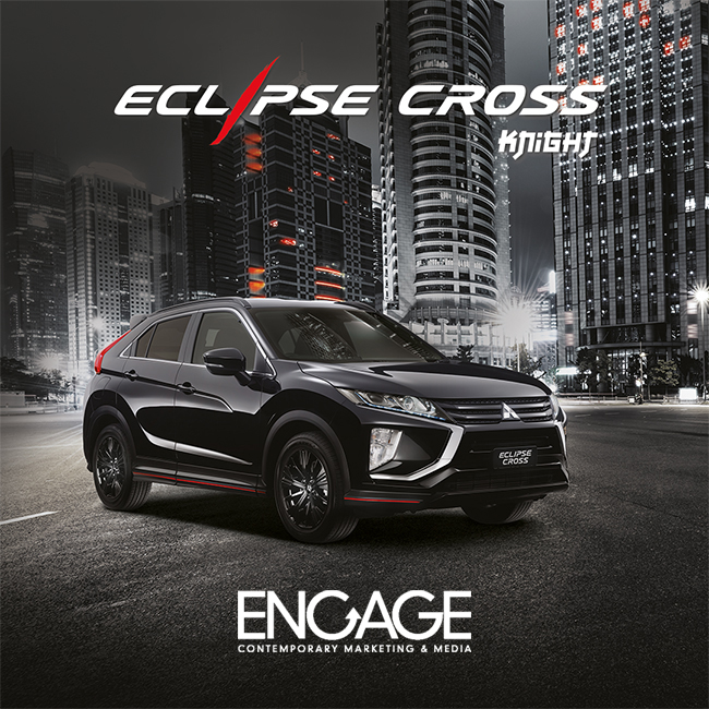 Mitsubishi Eclipse Cross Knight Edition: concept, naming e logo a cura di Kube Libre
